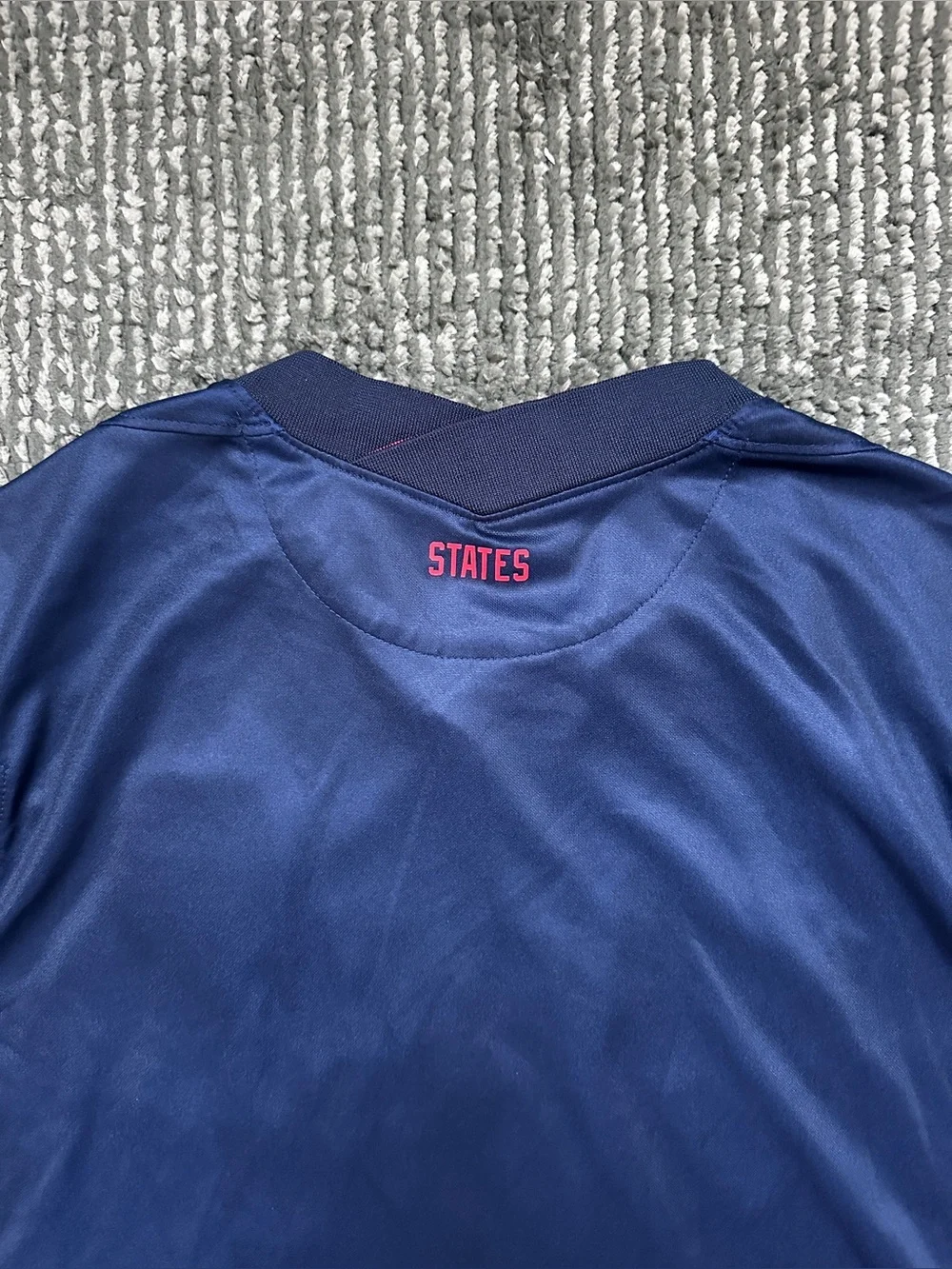 USA US Soccer 2020 Away Nike Dri-Fit Stadium Jersey USMNT Camo Navy Blue XL